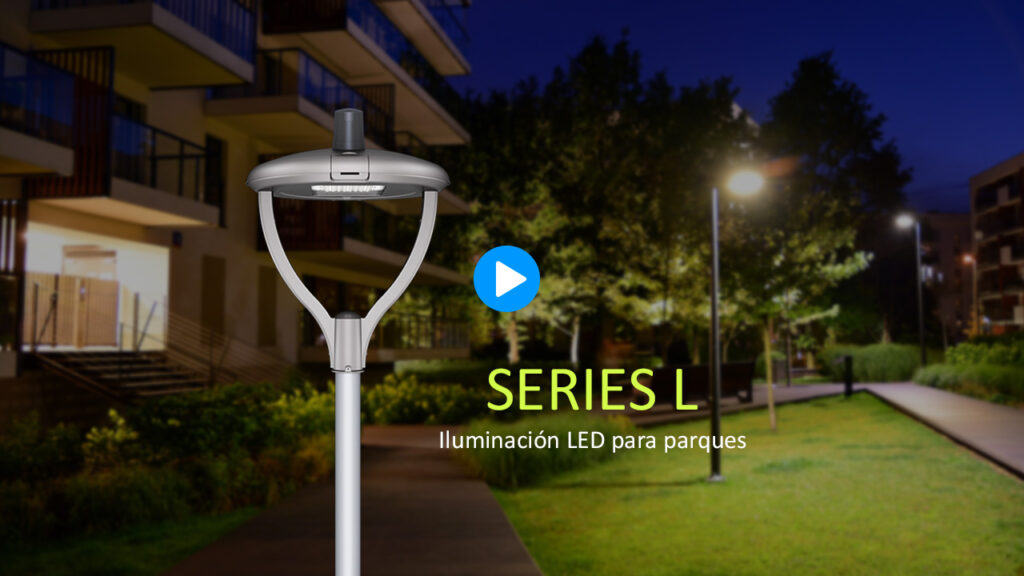 Vídeo de Luces LED Para Jardines de Serie L