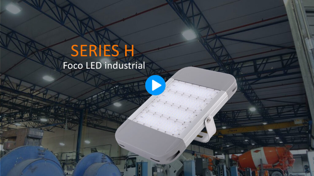 Vídeo de Iluminación Industrial LED de Serie H