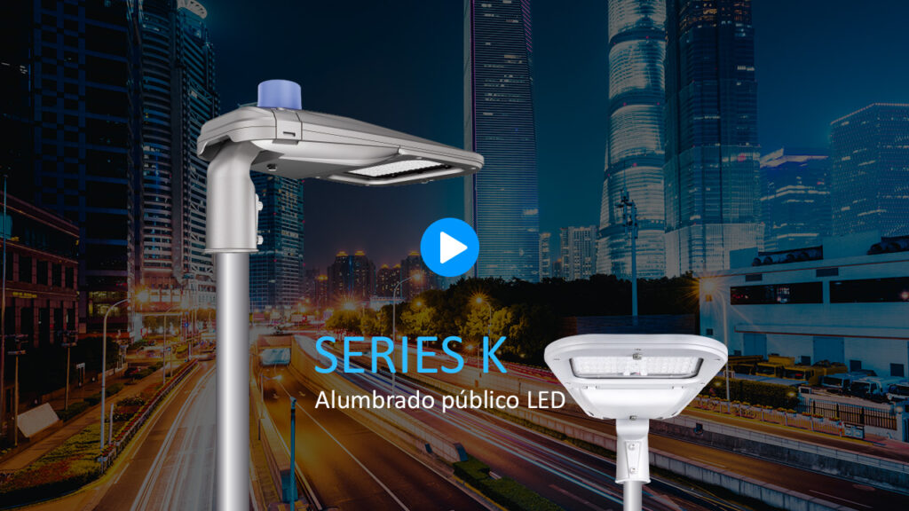 Vídeo de Alumbrado Público LED de Serie K
