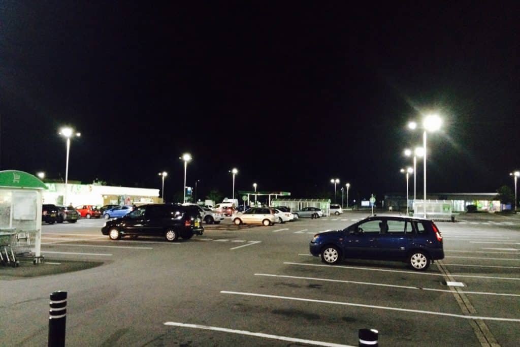 80w luces de estacionamiento en el Reino Unido-2