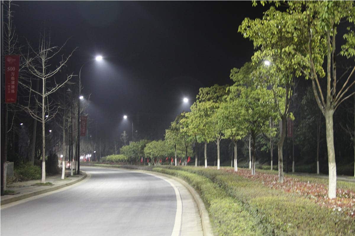 Lámpara de alumbrado público en las carreteras principales de Hangzhou-3