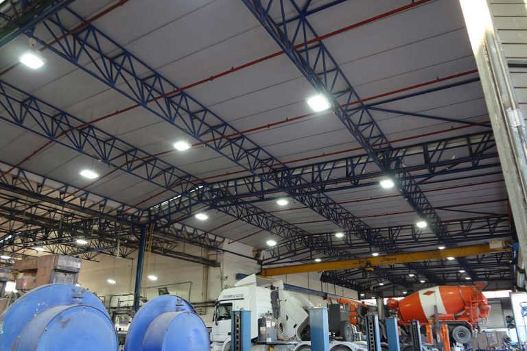 Series E Luminarias LED de gran altura para iluminación fábrica en Israel
