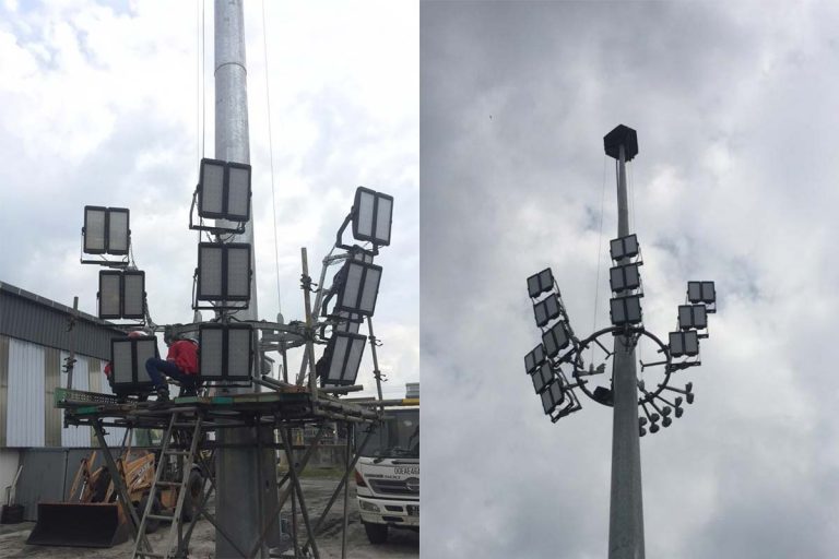 Series M Luz de torre de mástil alto para barco en Malasia