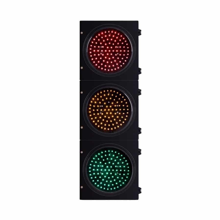 red, green and yellow traffic lights