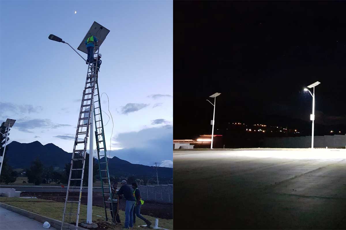lámparas solares para alumbrado público en México-2