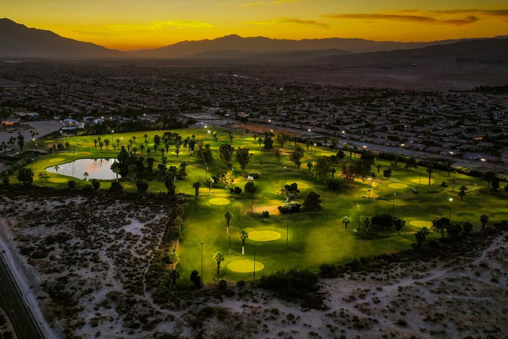 Golf course lighting