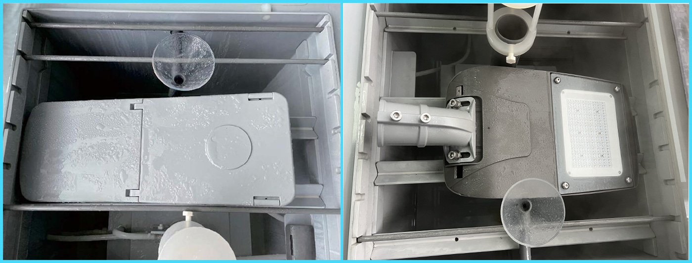 Salt spray test as per NEMA enclosure types