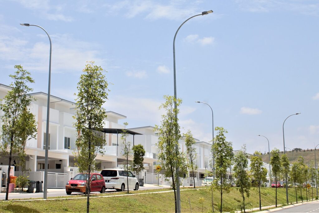 farolas LED en Seremban, Malasia-2