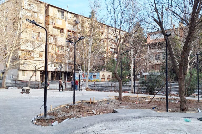 Serie Farolas Falcon para la alumbrado peatonal en Georgia