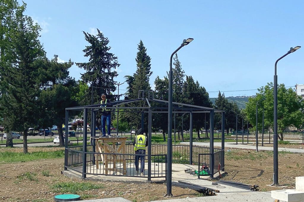 Serie NOVA Solución de Alumbrado público con NEMA para una comunidad residencial en Georgia-2