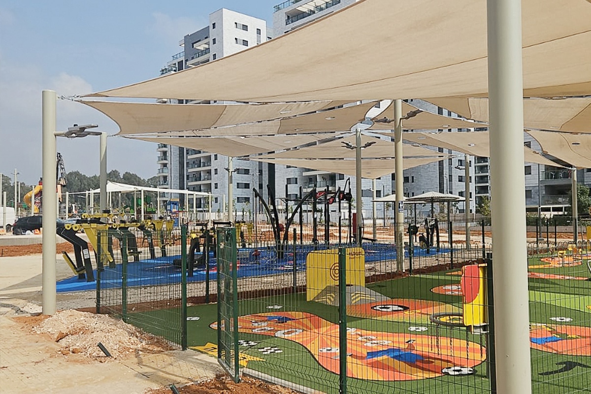 Serie Rifle Alumbrado Público LED Inteligente para una Nueva Comunidad Residencial en Israel-5