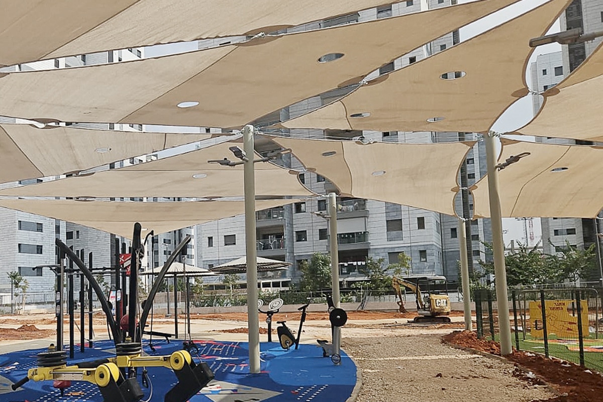 Serie Rifle Alumbrado Público LED Inteligente para una Nueva Comunidad Residencial en Israel-6