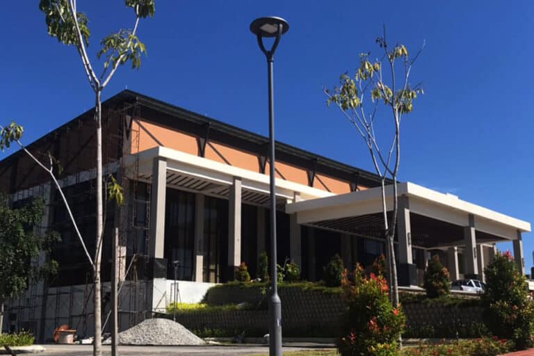 Serie L Luminaria LED de poste para la iluminación de los senderos del A’Famosa Resort en Malaca