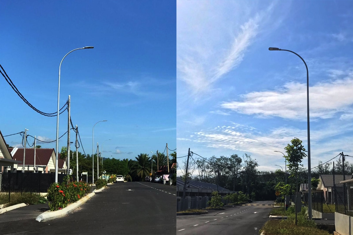 Serie H Farola LED impermeable para zonas residenciales en Malasia-2