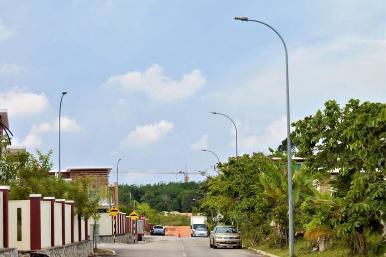 Serie H Alumbrado público proyecto en una comunidad residencial de Nilai, Malasia-3