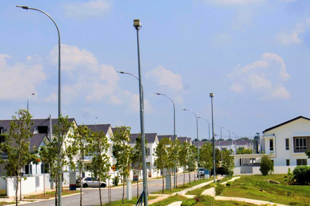 Serie H Farolas LED residenciales para iluminación comunitaria en Malasia-3