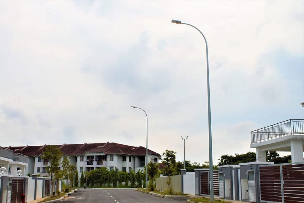 Serie H Alumbrado público proyecto en una comunidad residencial de Nilai, Malasia-4