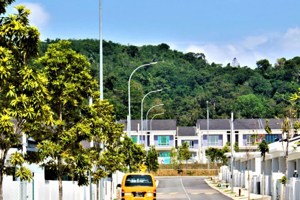 Serie H Farolas LED residenciales para iluminación comunitaria en Malasia-4