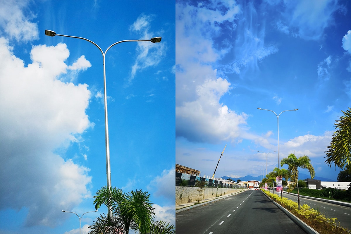 Serie H Alumbrado público proyecto en una comunidad residencial de Nilai, Malasia-7