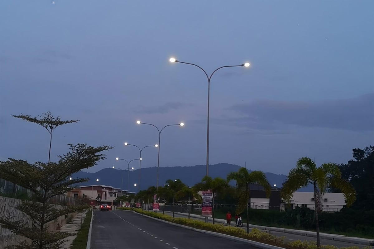 Serie H Alumbrado público proyecto en una comunidad residencial de Nilai, Malasia-9