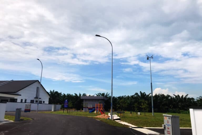 Aplicaciones de Iluminación de Carreteras e Iluminación de Áreas para Zonas Residenciales en Malasia