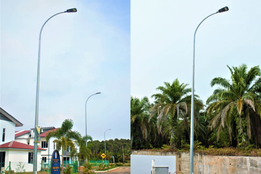 Serie K Farolas LED sin herramientas para la modernización del alumbrado público comunitario