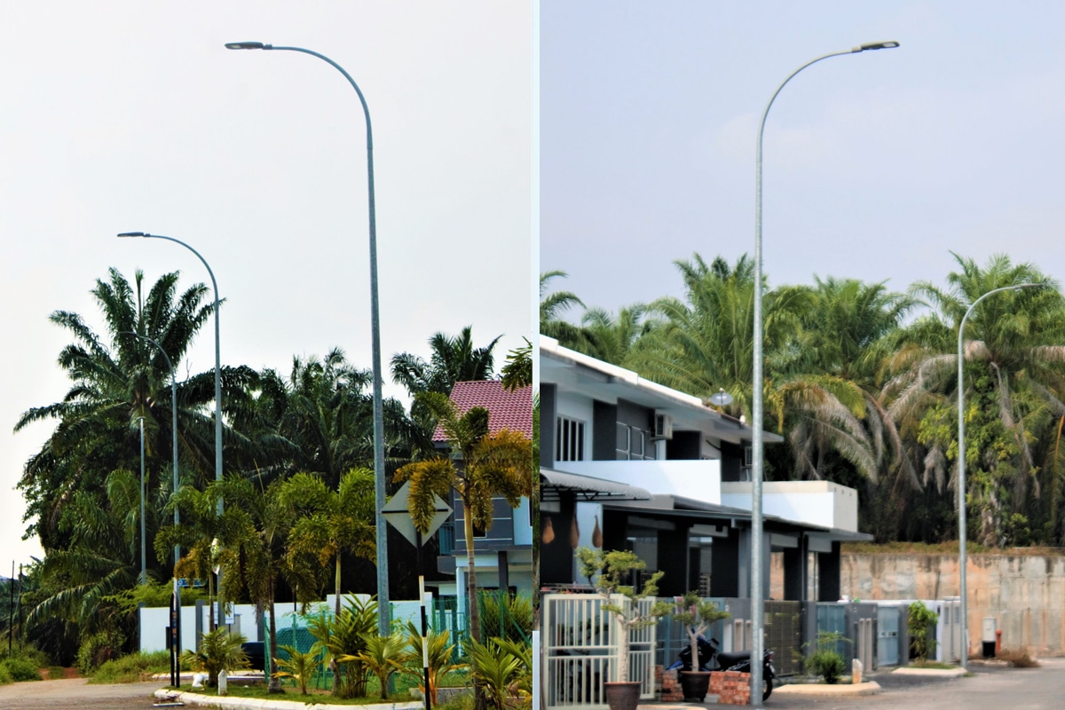 Serie K Farolas LED sin herramientas para la modernización del alumbrado público comunitario-3