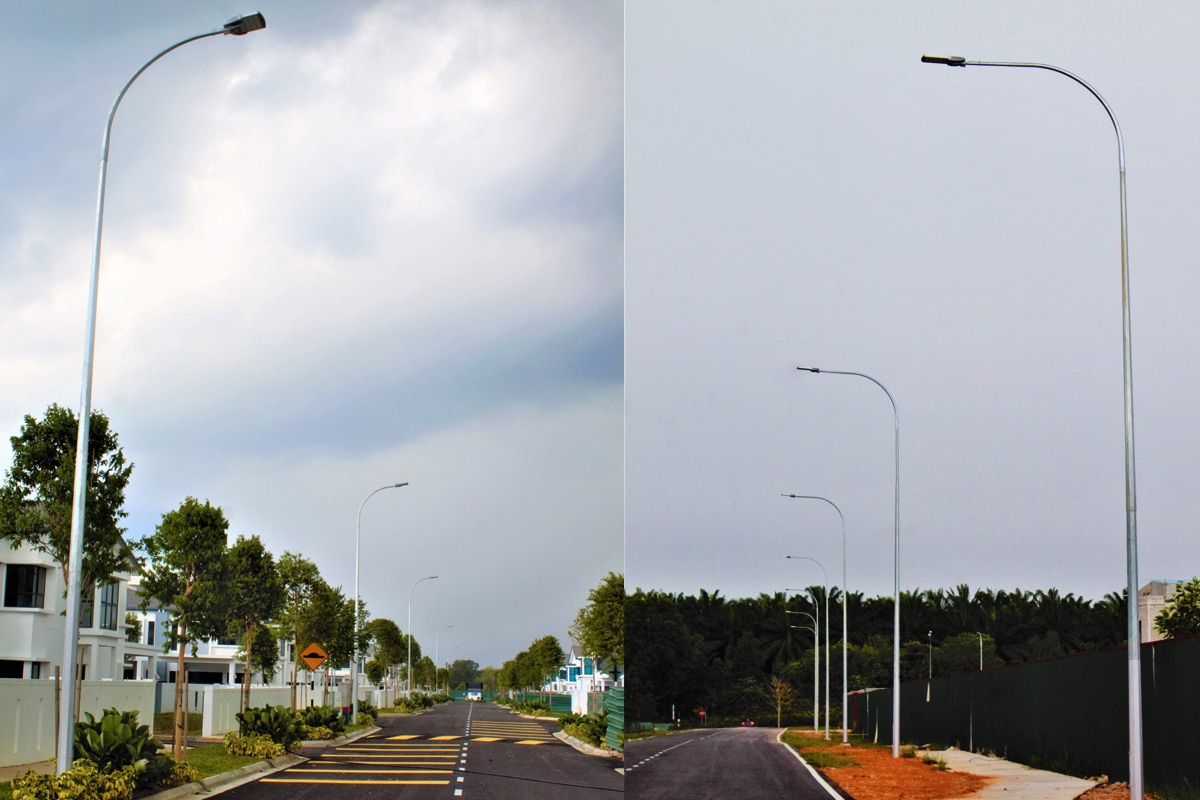 Serie H Farolas LED modulares para la iluminación de entradas residenciales-4