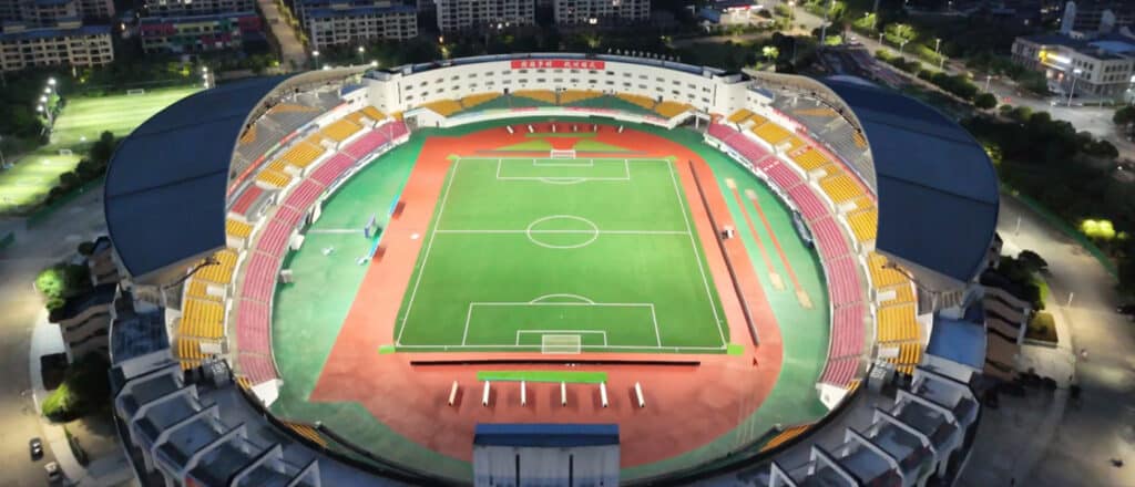 Iluminación para campos de atletismo o iluminación de pistas de atletismo