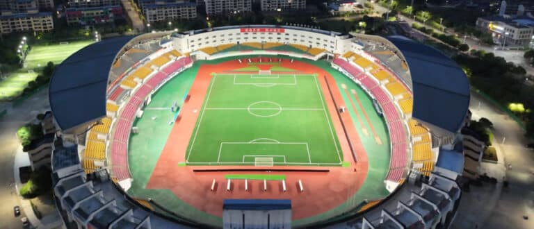 Iluminación para campos de atletismo o iluminación de pistas de atletismo